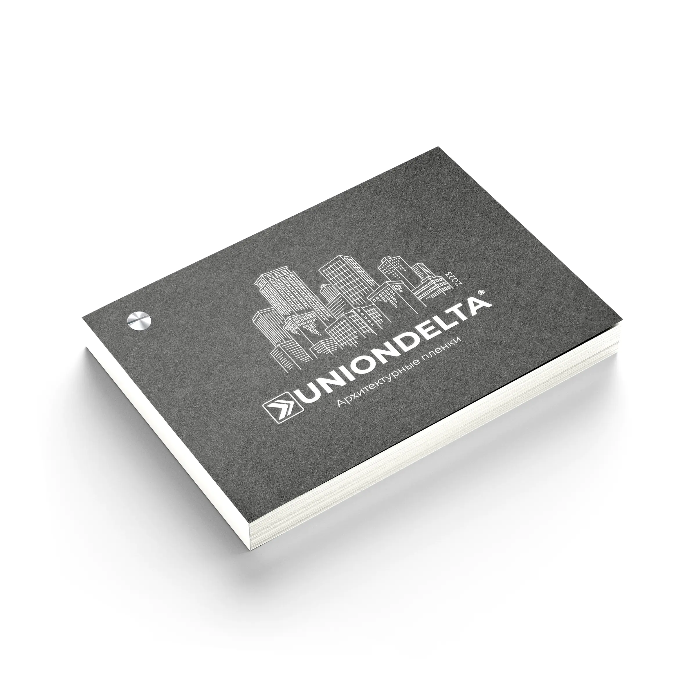 Каталог-веер с архитектурными пленками UNIONDELTA